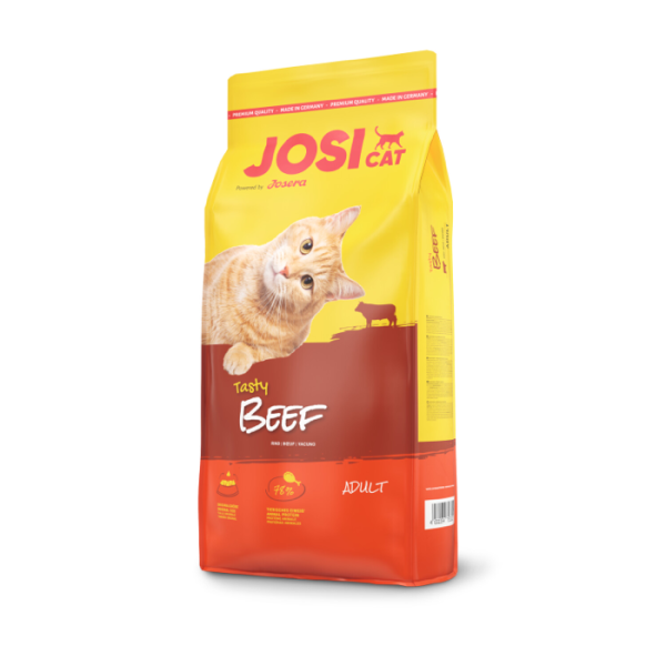 ג׳וזיקט בקר JosiCat Beef מזון יבש לחתולים 18 ק״ג
