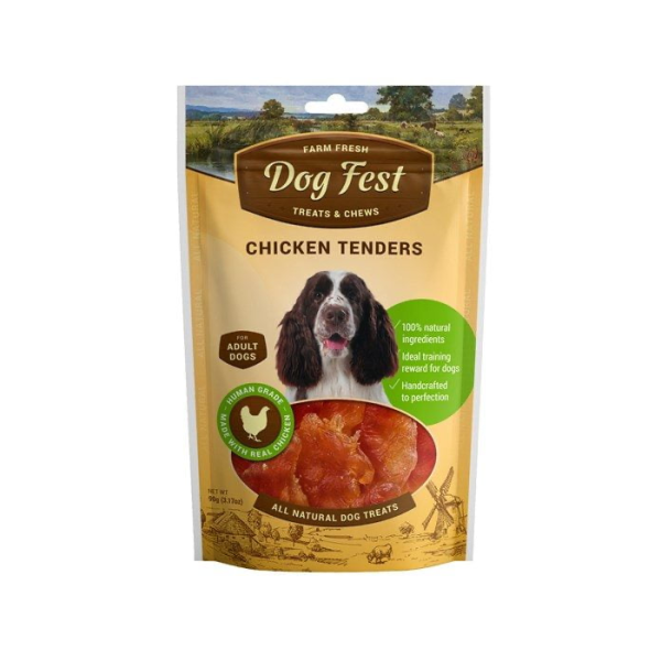 דוג פסט Dog Fest חטיף פילה עוף