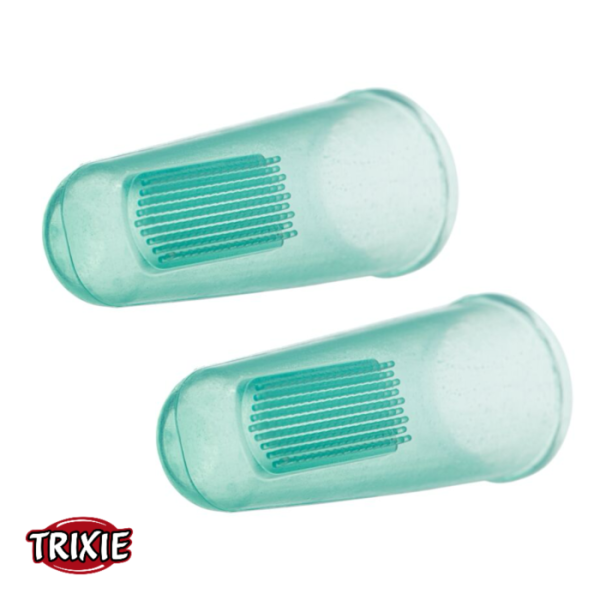 מברשות שיניים מסיליקון לכלבים טריקסי TRIXIE