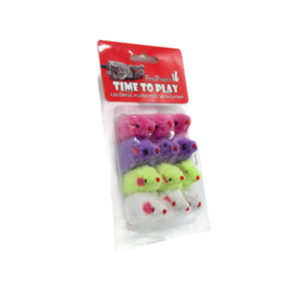 עכבר צעצוע מפרווה בתוספת קטניפ PetProject