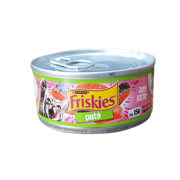 פריסקיז שימורים פטה סלמון 156 גרם